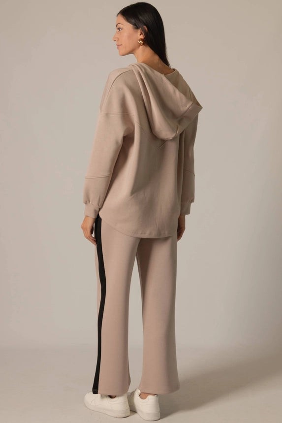 Butter Modal Side Stripe Wide Leg Pants
