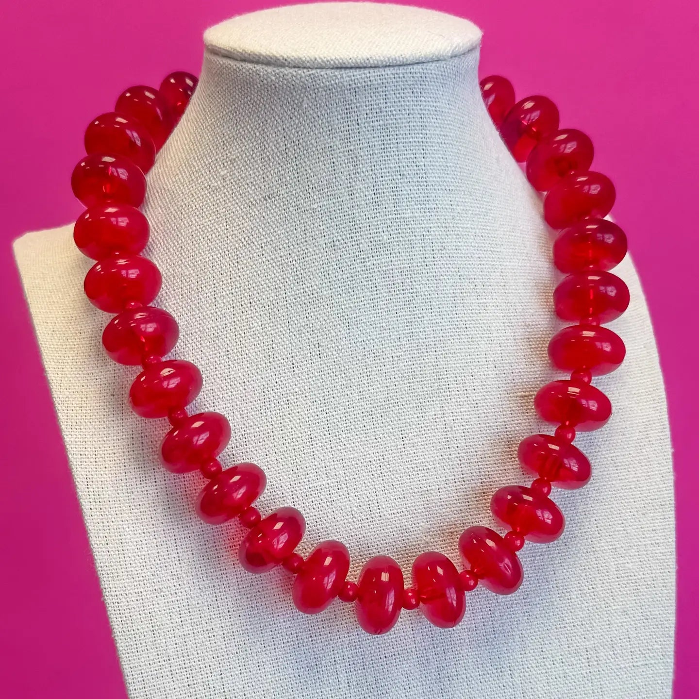 Circle Bauble Ball Necklace