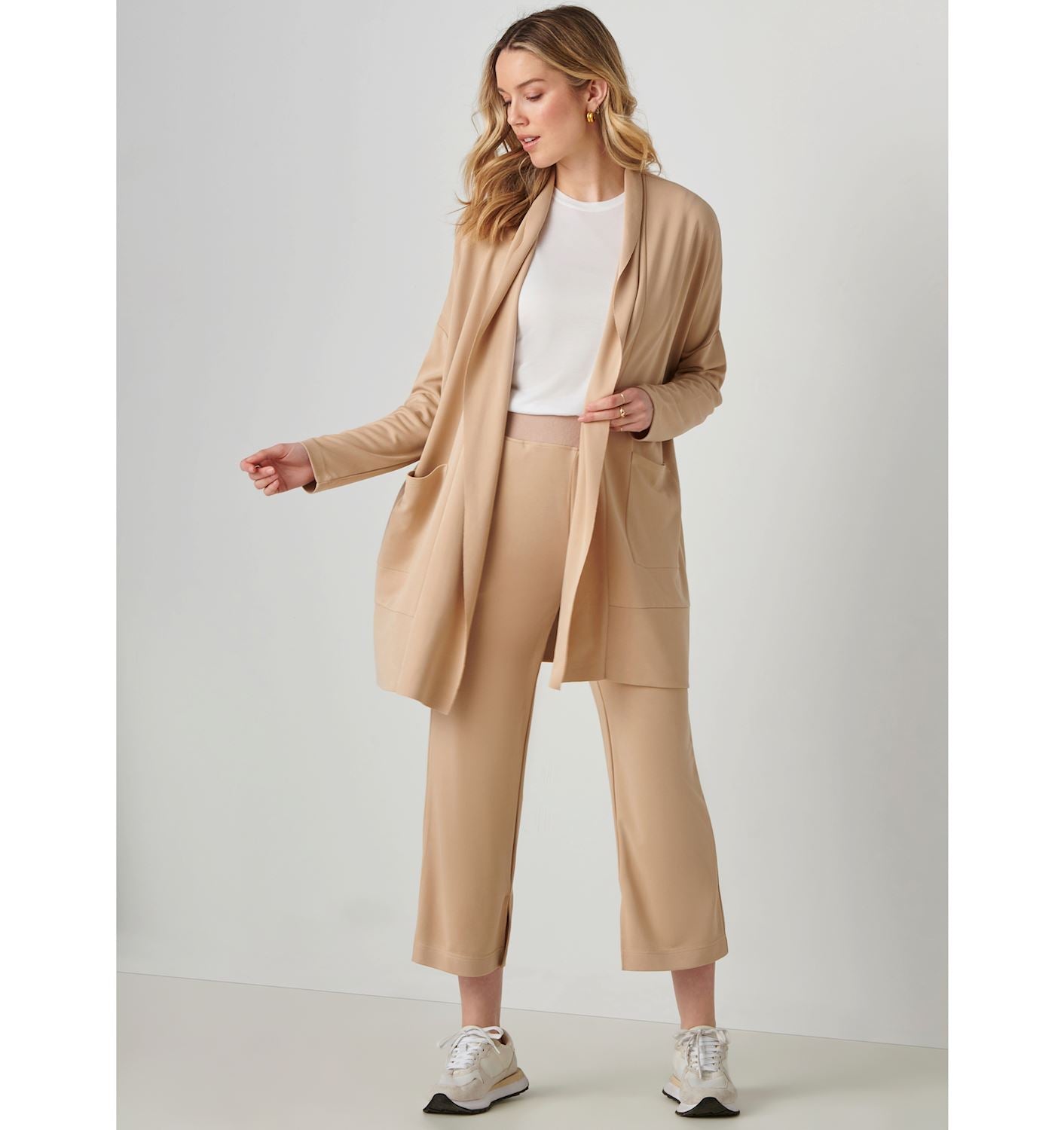 Soft Modal Blend Airplane Cardigan