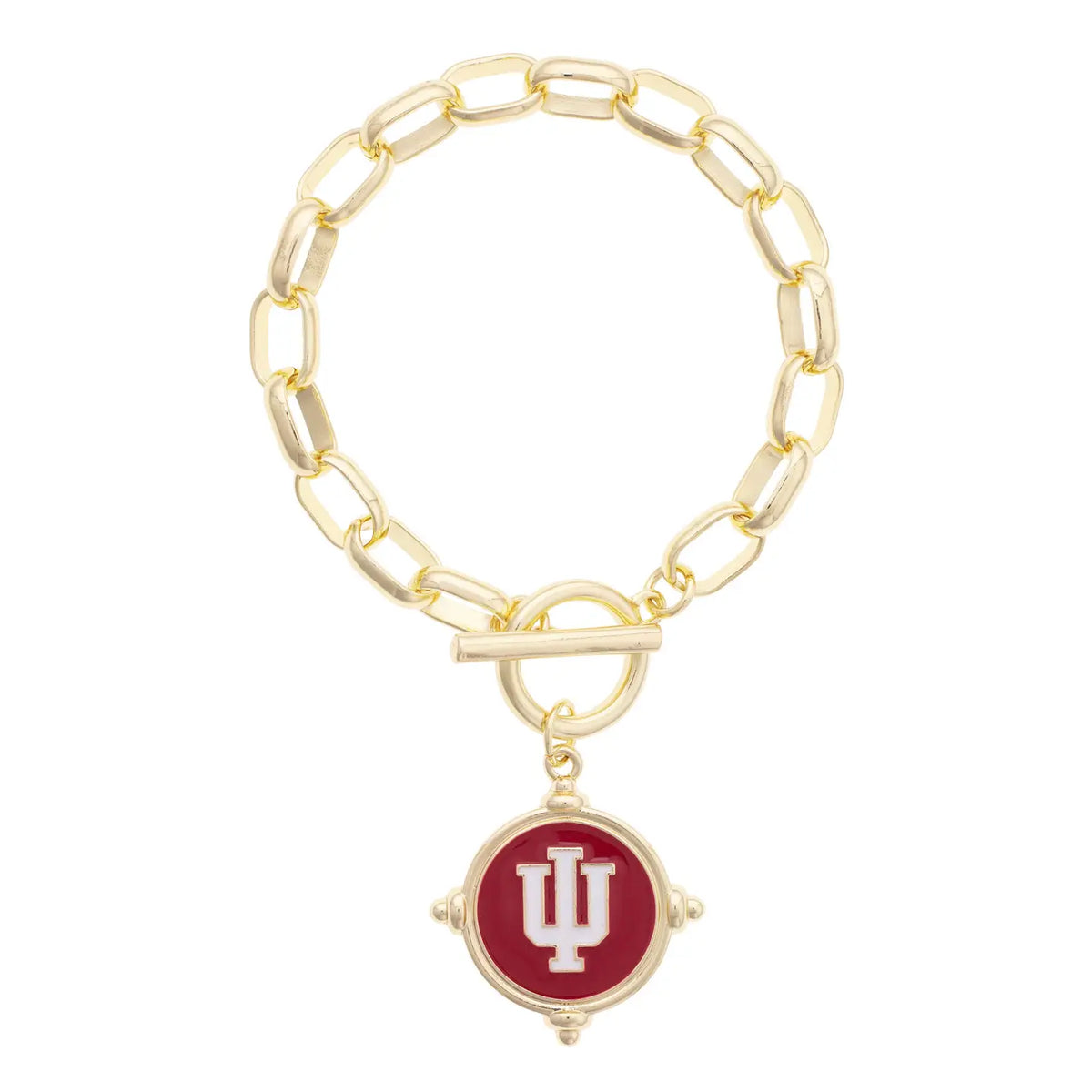 Indiana Hoosiers Logo Intaglio Bracelet