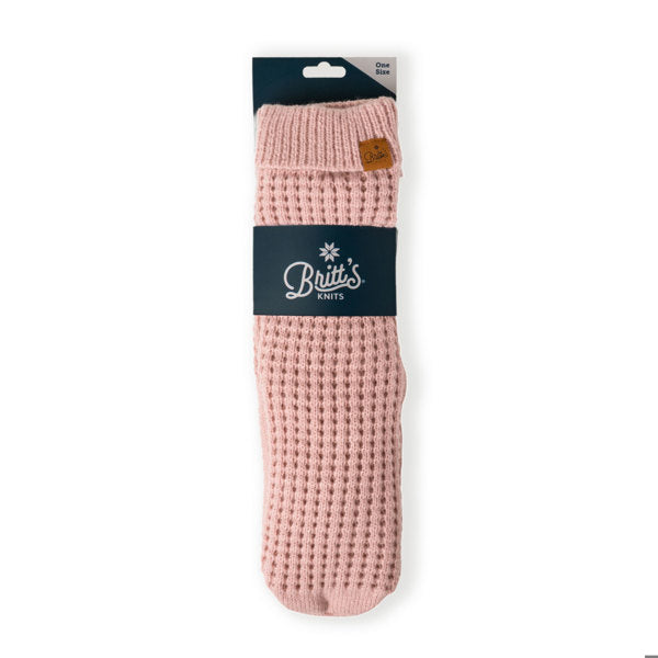 Waffle Knit Slipper Socks | 4 Colors Available