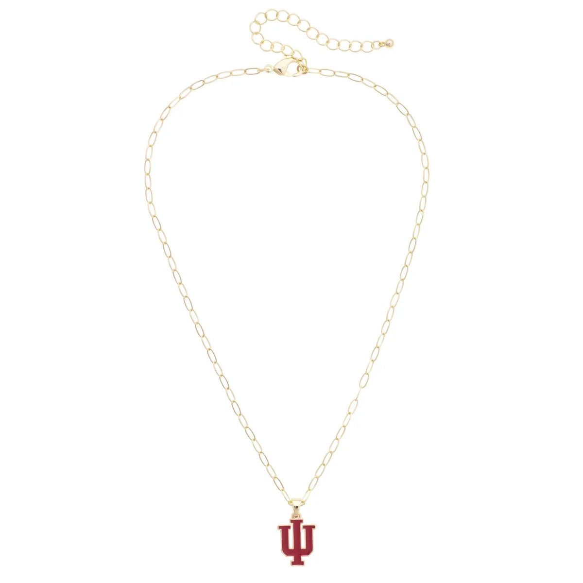 Indiana Hoosiers Enamel Pendant Necklace