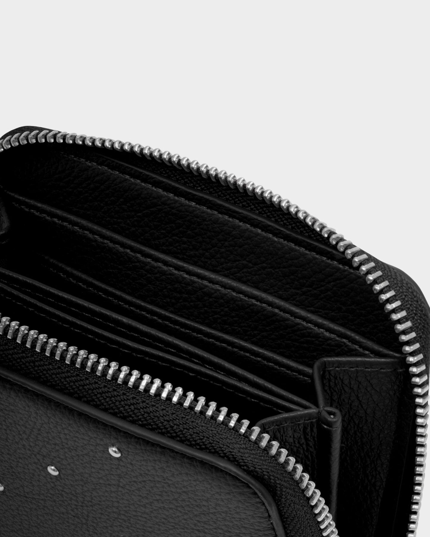 Black Meela Studded Wallet