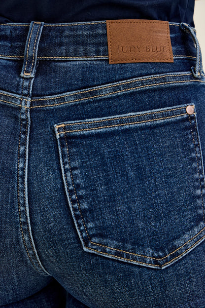 HW Petite Trouser Flare Jeans