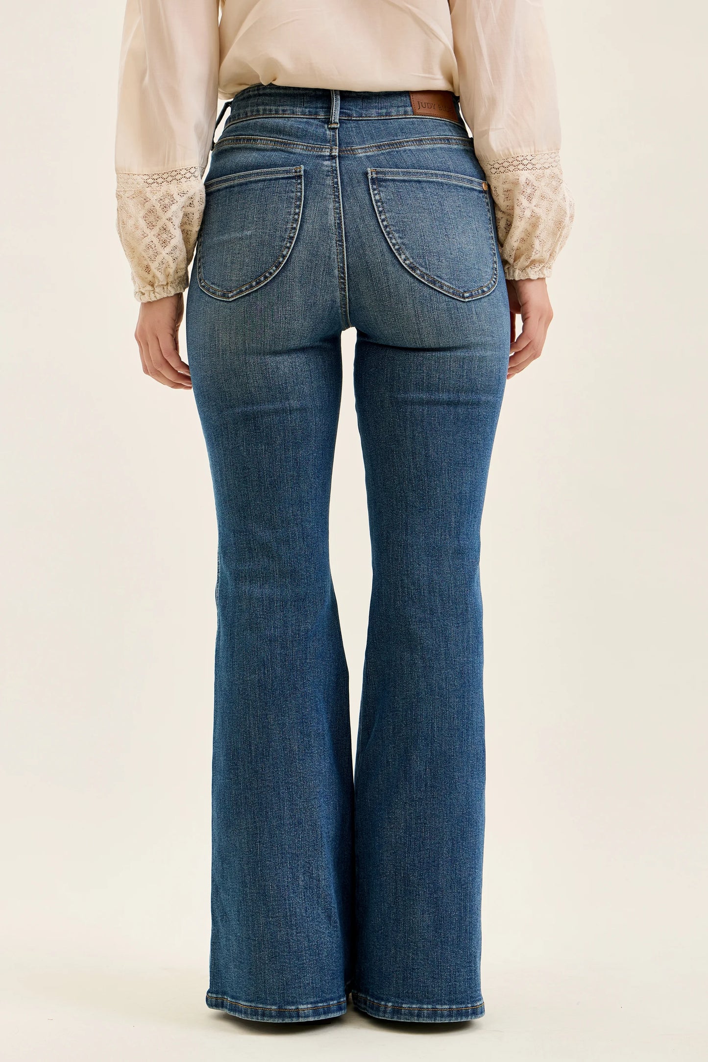 Dark High Waist Jaqueline Flare