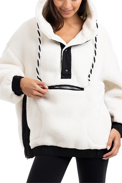 Sherpa Pullover Hoodie