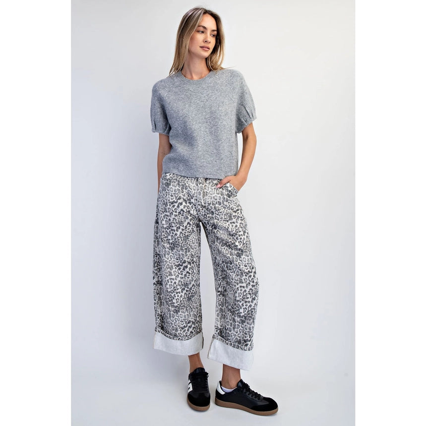 Raglan Puff Sleeve Sweater | 2 Colors Available
