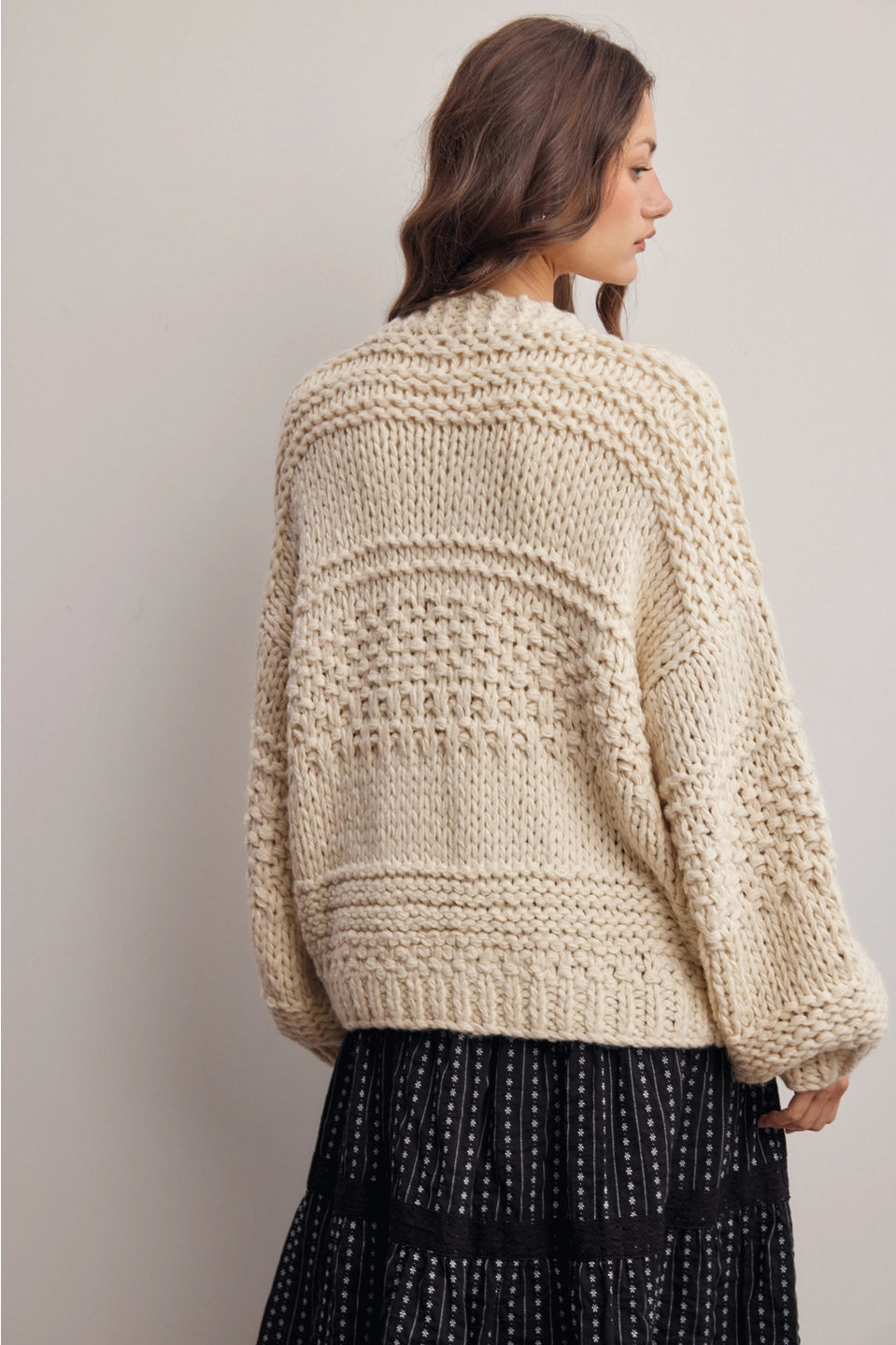 Handmade Chunky Knit Cardigan