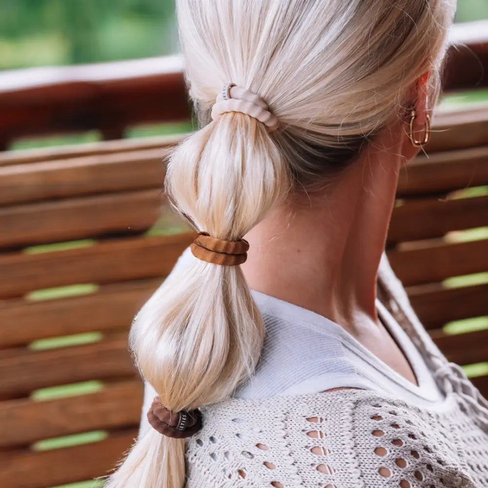 Nylon Hair Ties | Espresso Yourself  | Small