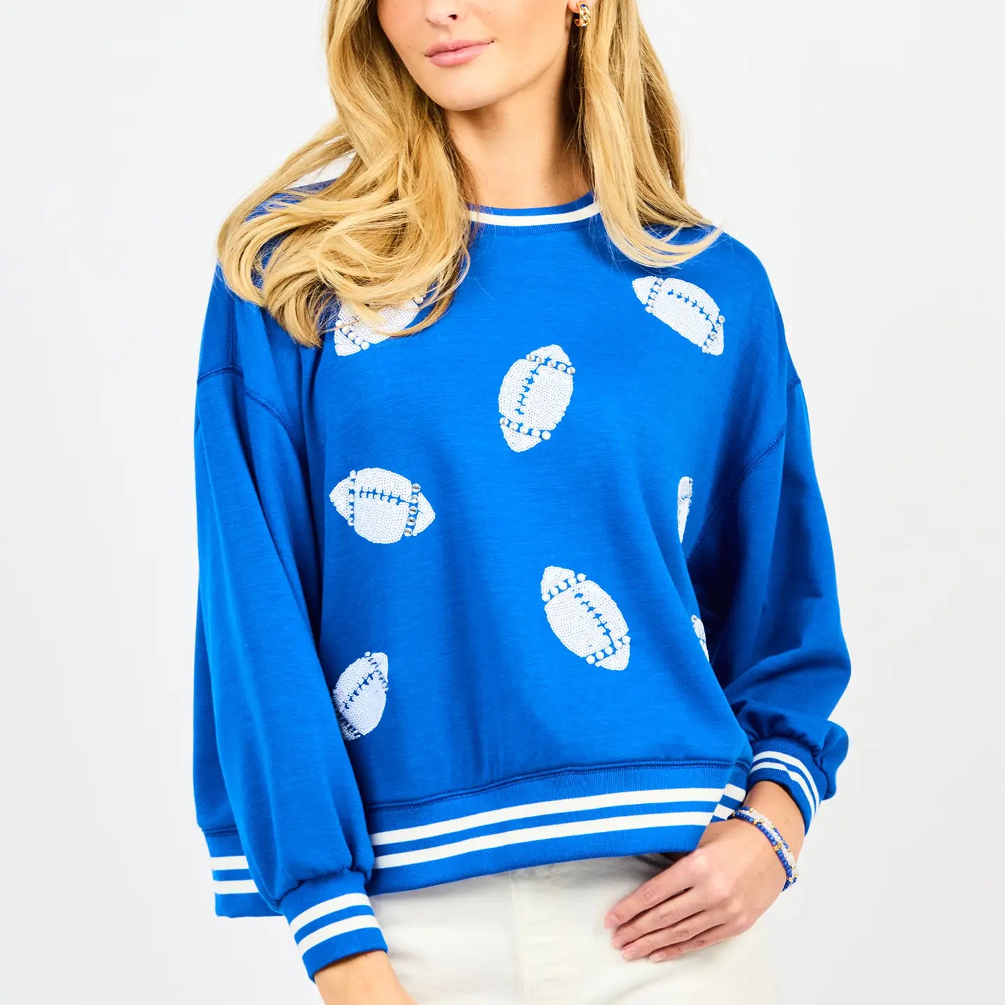 Millie Football Sweatshirt
