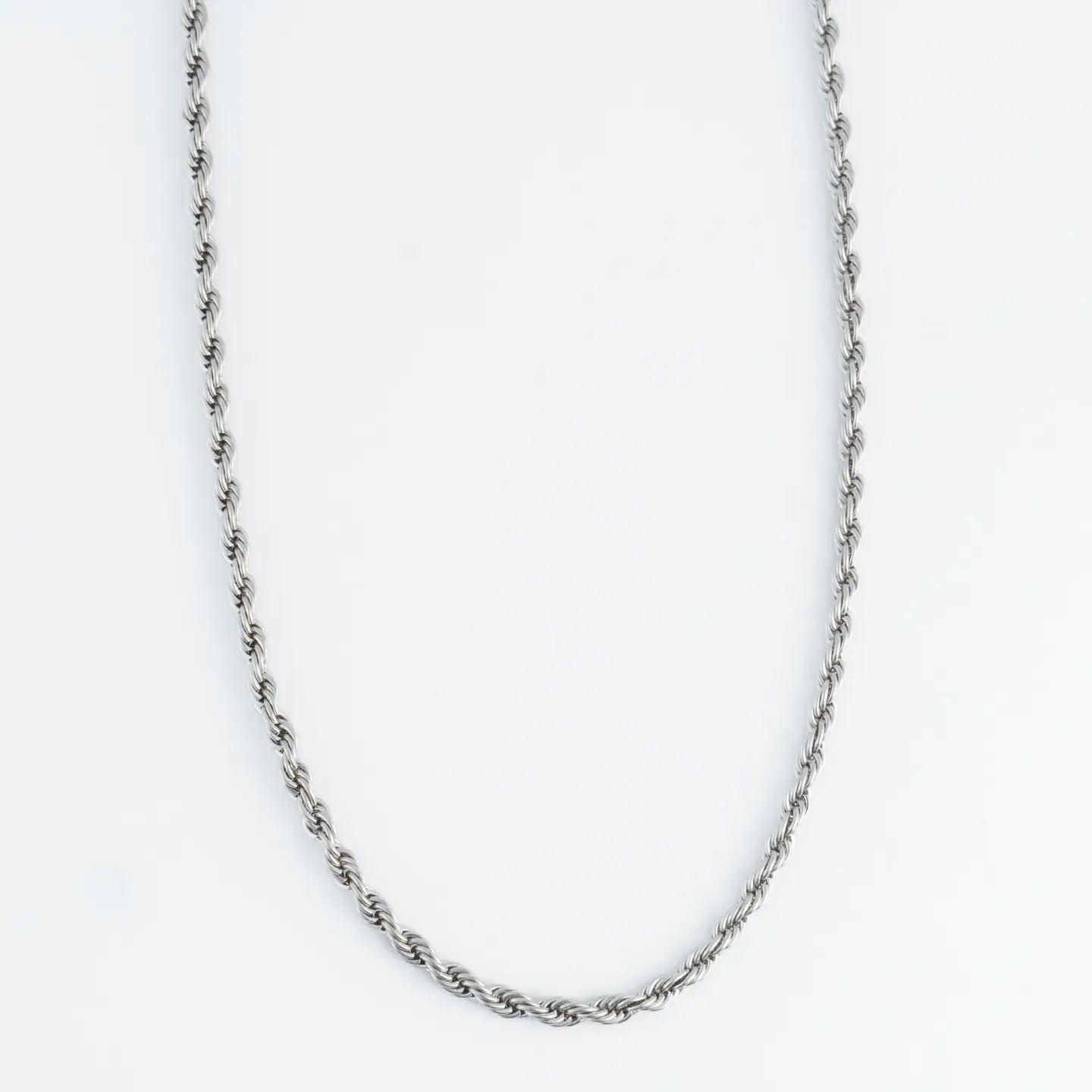 Narelle Silver Rope Chain 18" Waterproof Necklace