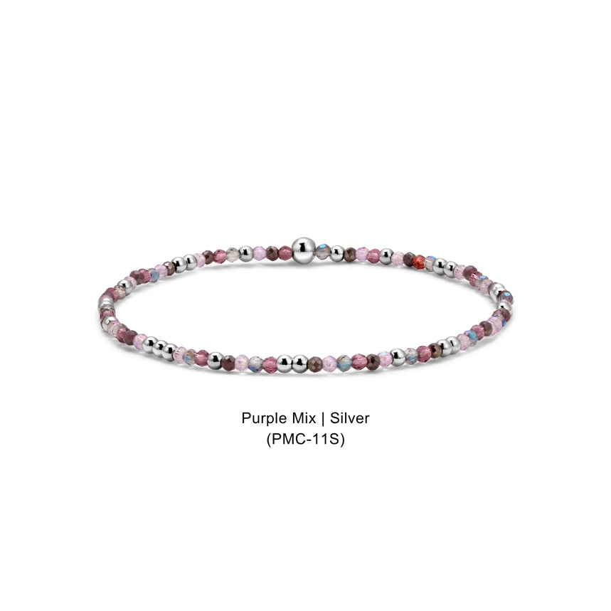 Petite Mini Crystal Beaded Bracelet