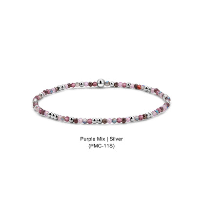 Petite Mini Crystal Beaded Bracelet