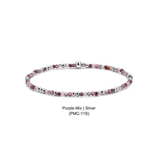 Petite Mini Crystal Beaded Bracelet