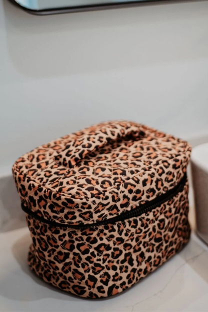 Leopard Travel Makeup Bag