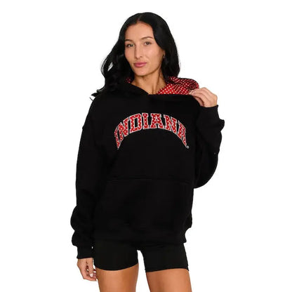Indiana Polka Dot Hoodie