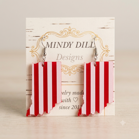 Indiana Striped Earrings
