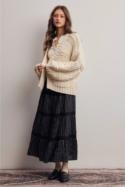 Handmade Chunky Knit Cardigan