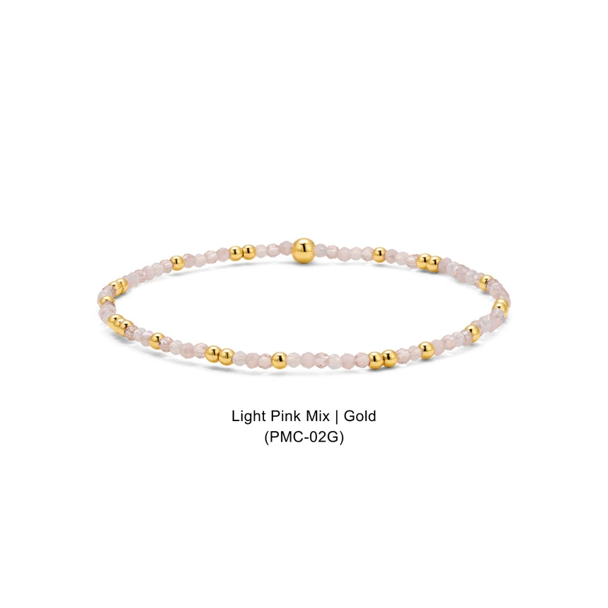 Petite Mini Crystal Beaded Bracelet
