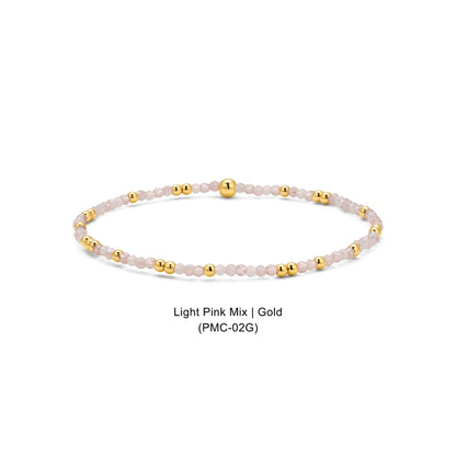 Petite Mini Crystal Beaded Bracelet