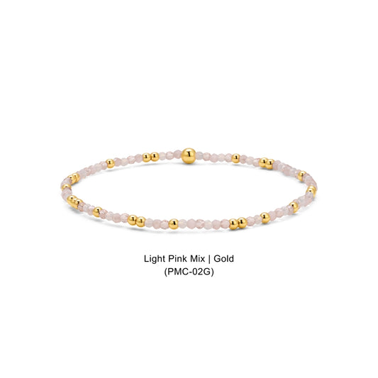 Petite Mini Crystal Beaded Bracelet