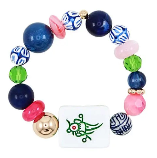 Mahjong Bead Bracelet