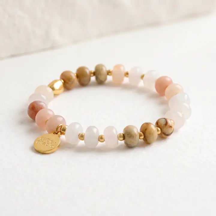 Blush Aventurine Bloom Bracelet