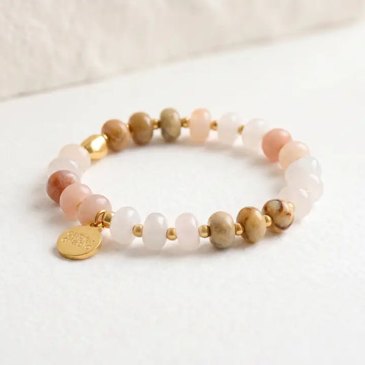 Blush Aventurine Bloom Bracelet