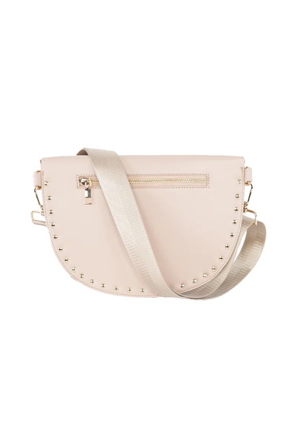 Gold-Studded Crossbody Sling Bag
