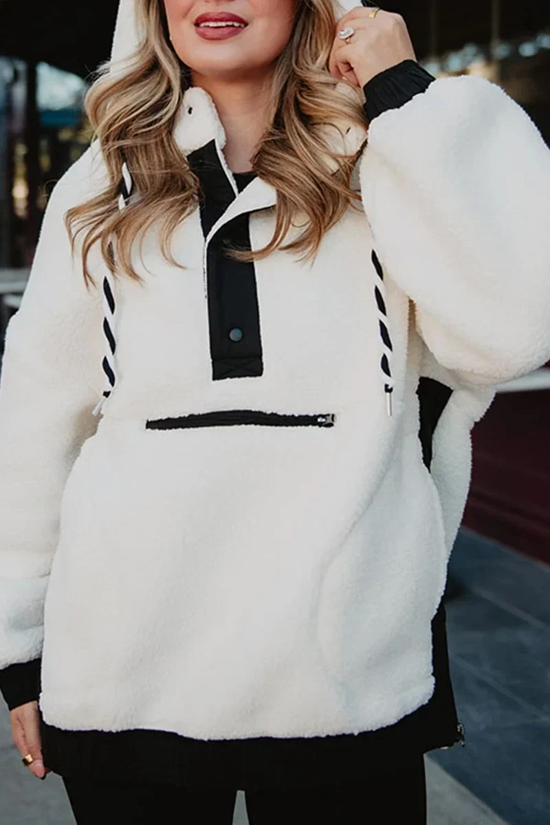 Sherpa Pullover Hoodie