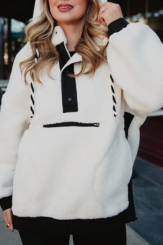 Sherpa Pullover Hoodie