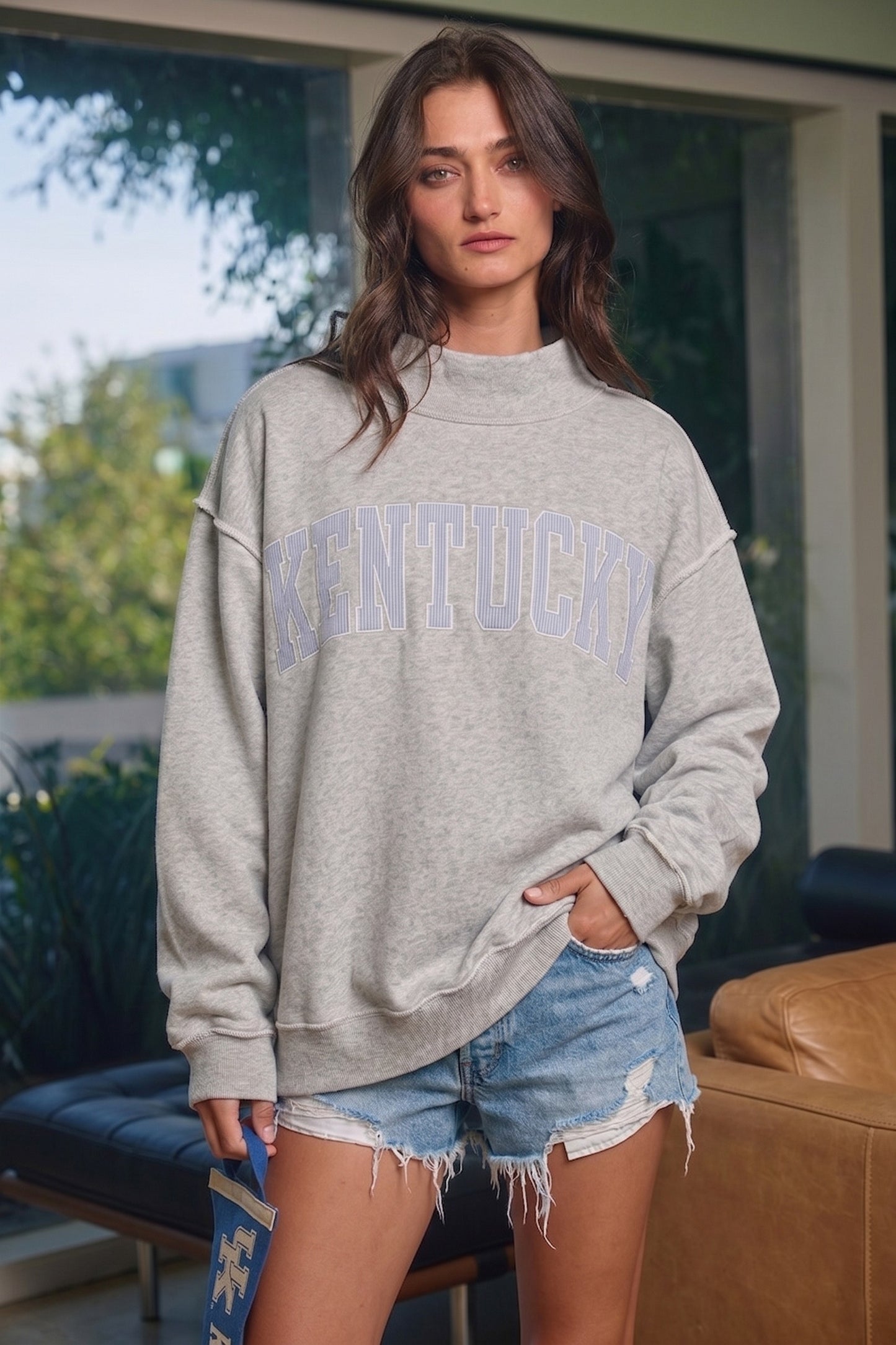Kentucky High-Neck Sweatshirt