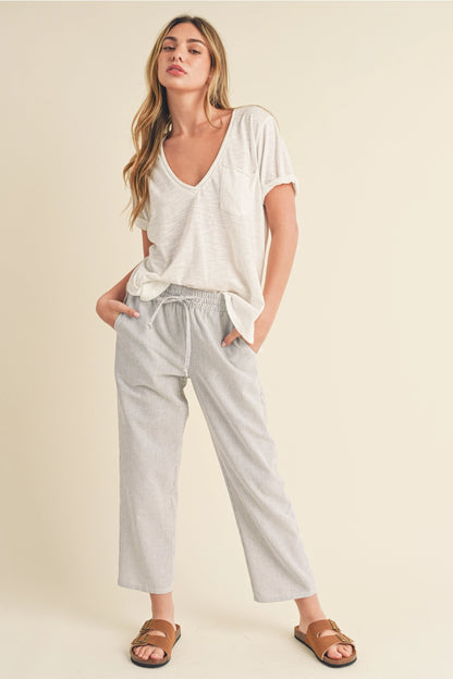 Zoie V-Neck Short Sleeve Top