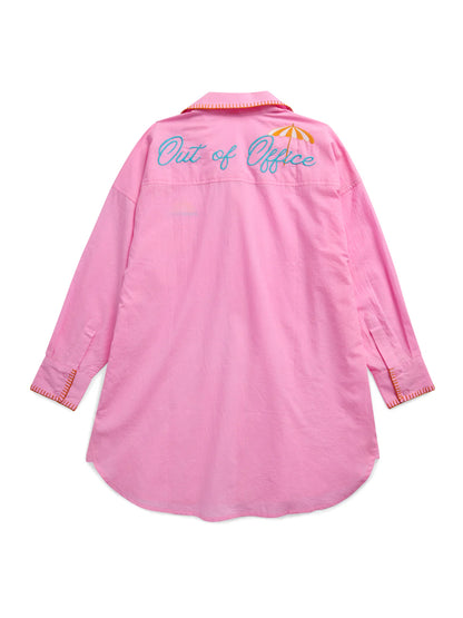 Vacay/Out of Office Cover-Up Shirt