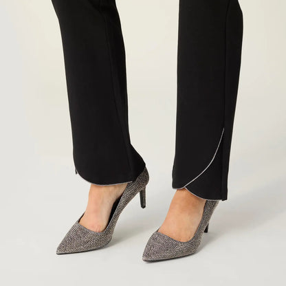Baby Flare Pant with Rhinestone Tulip Hem