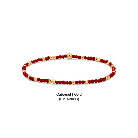 Petite Mini Crystal Beaded Bracelet