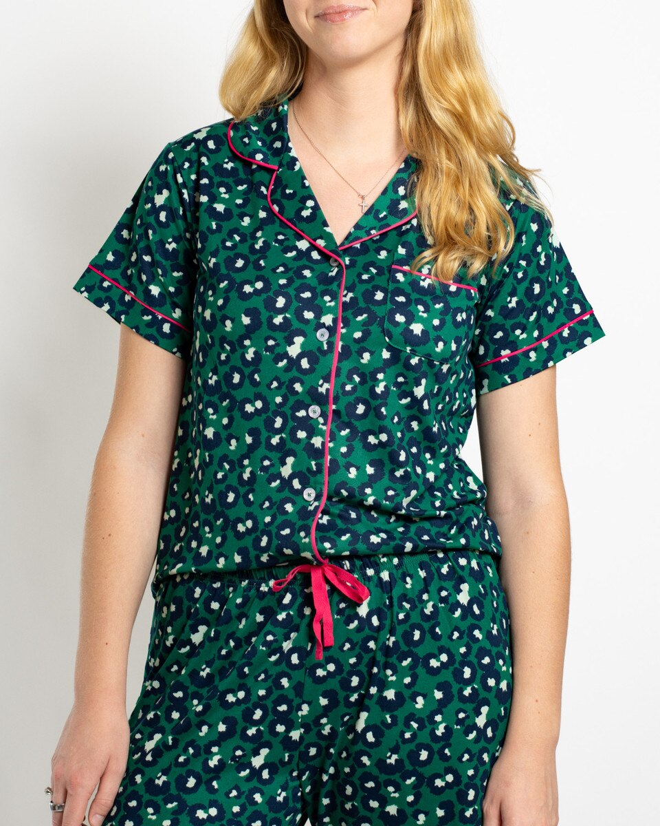 Whitney Button Up Sleep Shirt