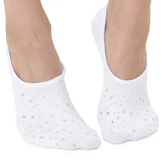 Crystal White Liner Socks