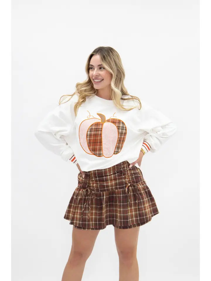 Pumpkin Long Sleeve Top