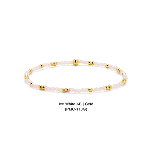 Petite Mini Crystal Beaded Bracelet