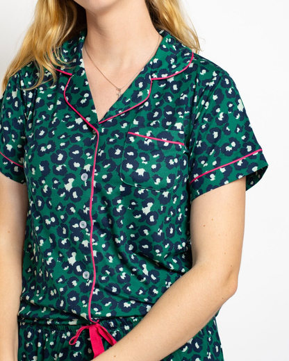 Whitney Button Up Sleep Shirt