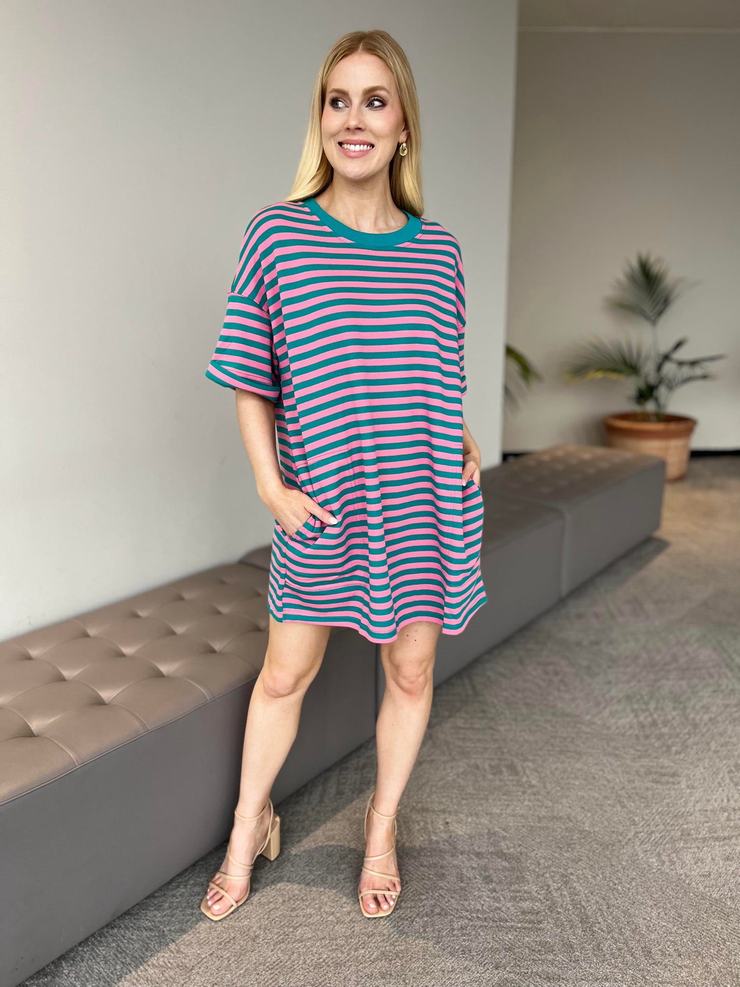 Striped Pocket Dress