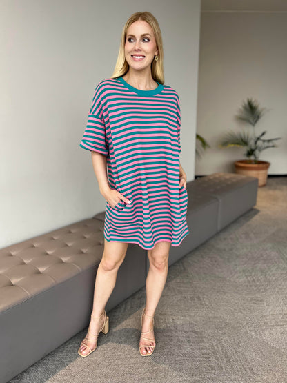 Striped Pocket Dress
