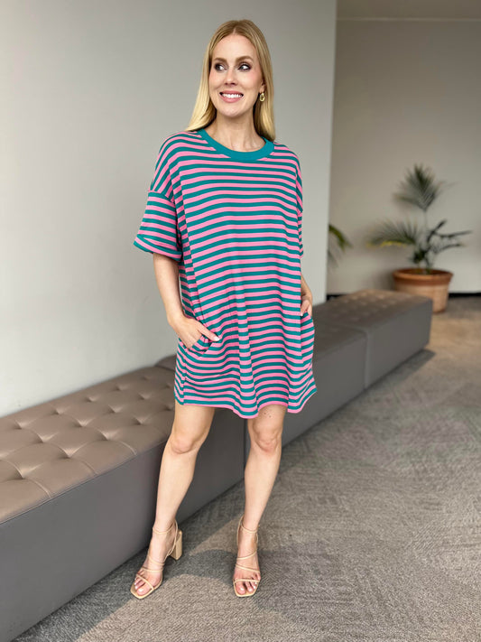 Striped Pocket Dress