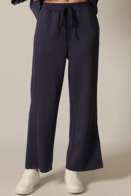 Butter Modal Side Binding Wide Leg Pants