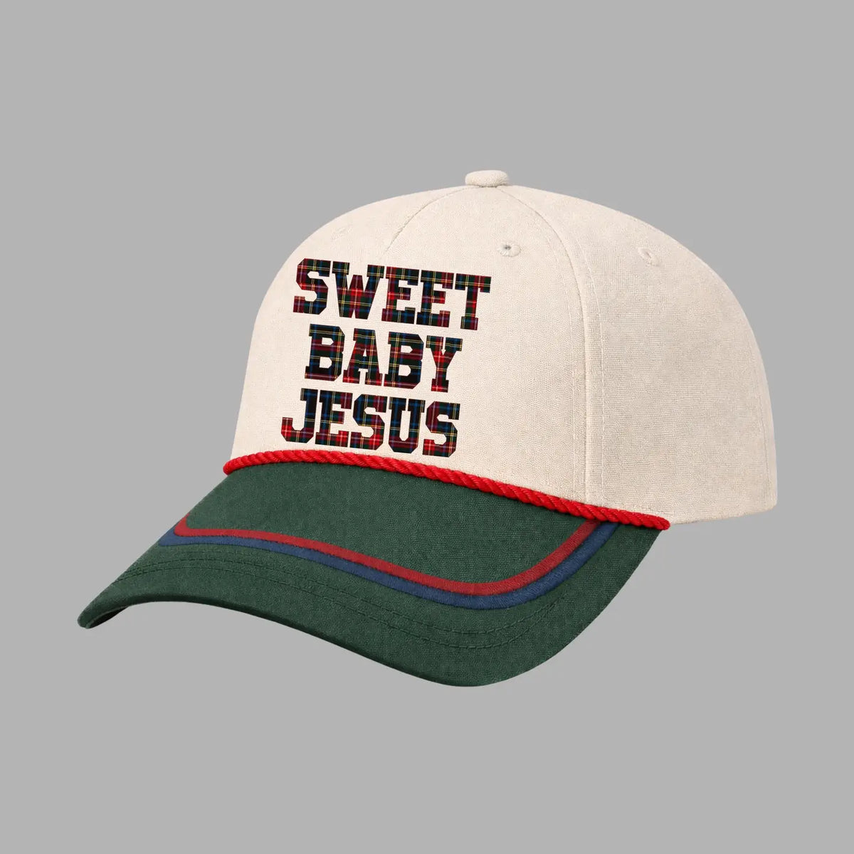 Sweet Baby Jesus Puff Embroidery Cap