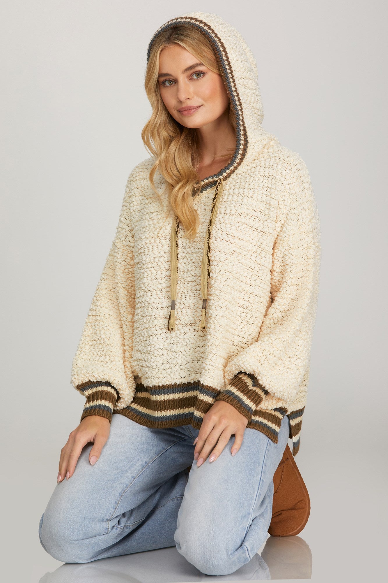 Hooded Sweater Top