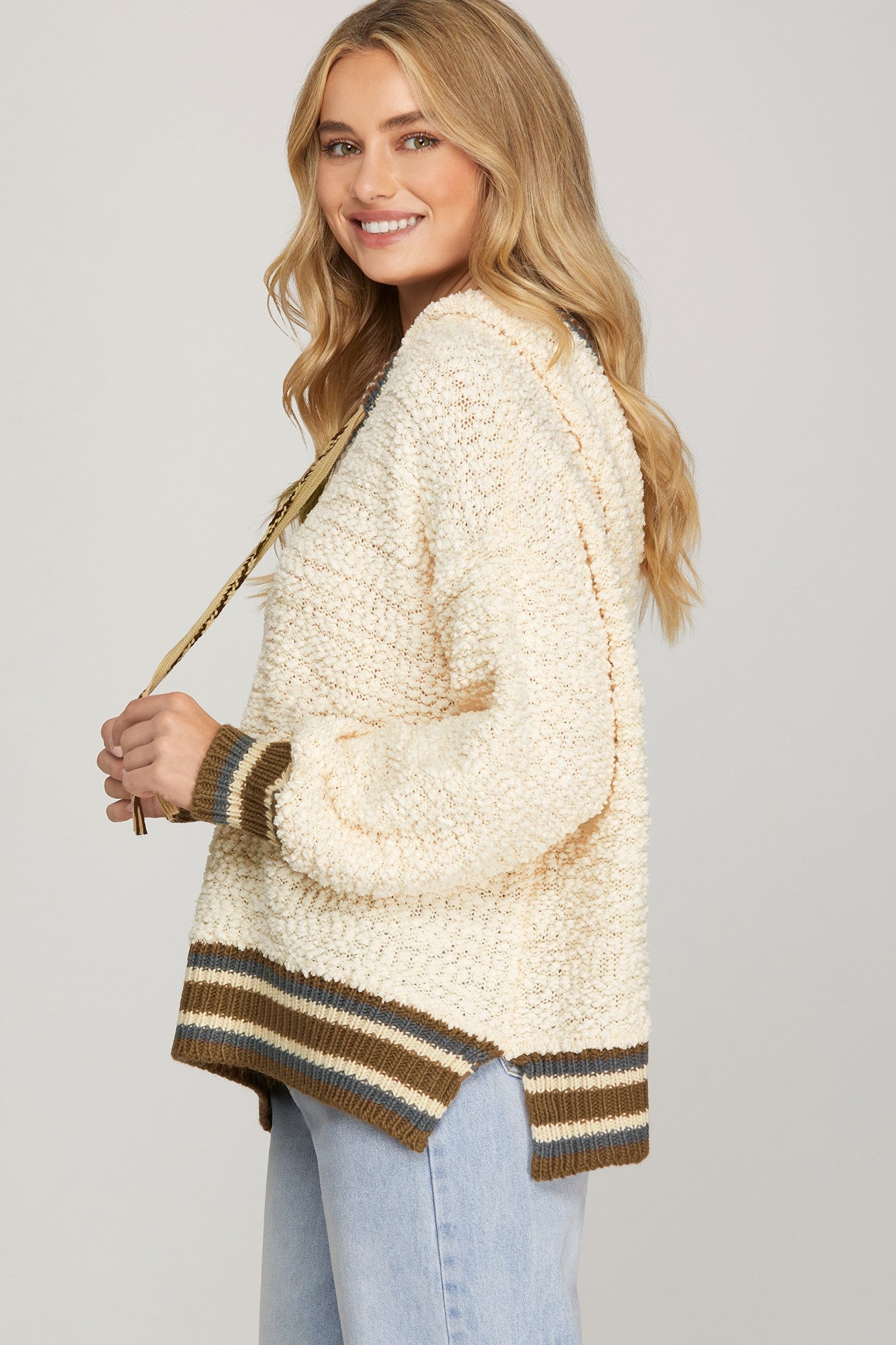 Hooded Sweater Top