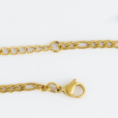Narelle Waterproof 16" Figaro Chain Necklace