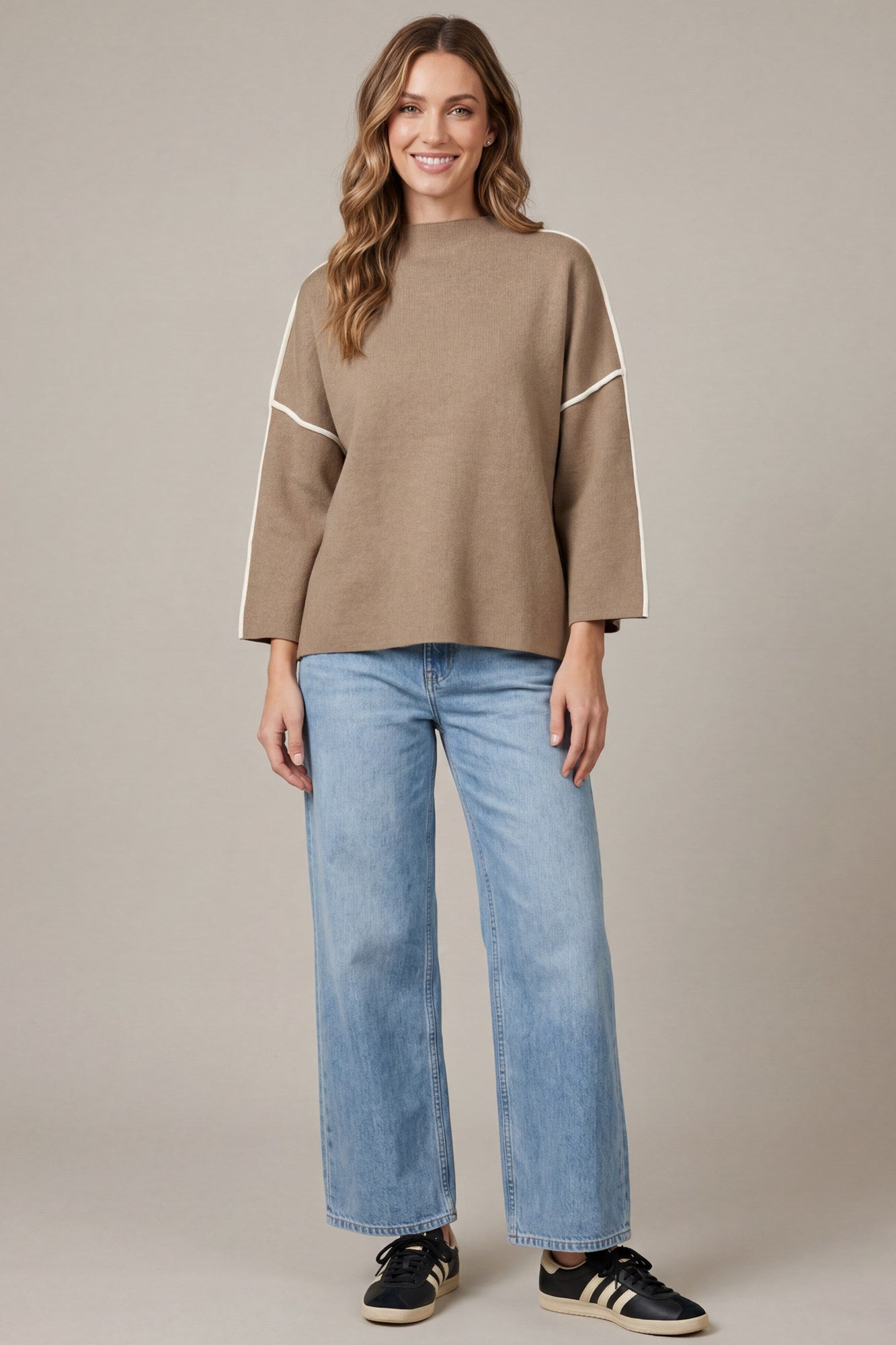 Mock Neck Sweater